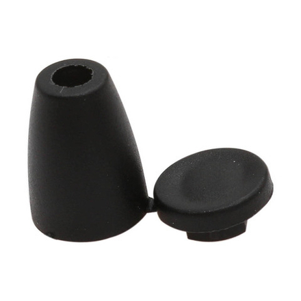 Наконечник Колокол d=6/9мм, 14*11мм, цв.черный