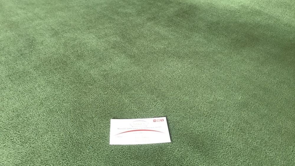 Искусственная замша Панамера 27 зеленый