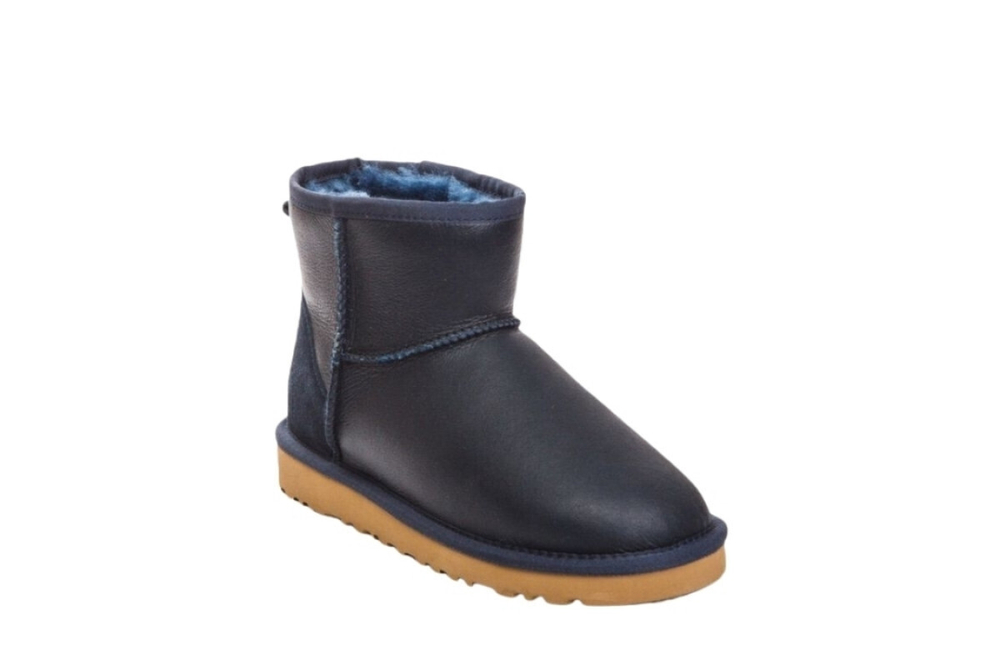 UGG Classic Mini Metallic Navy