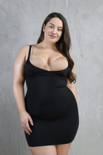 Корректирующая комбинация с открытым верхом (Размер: M) (Цвет: телесный)