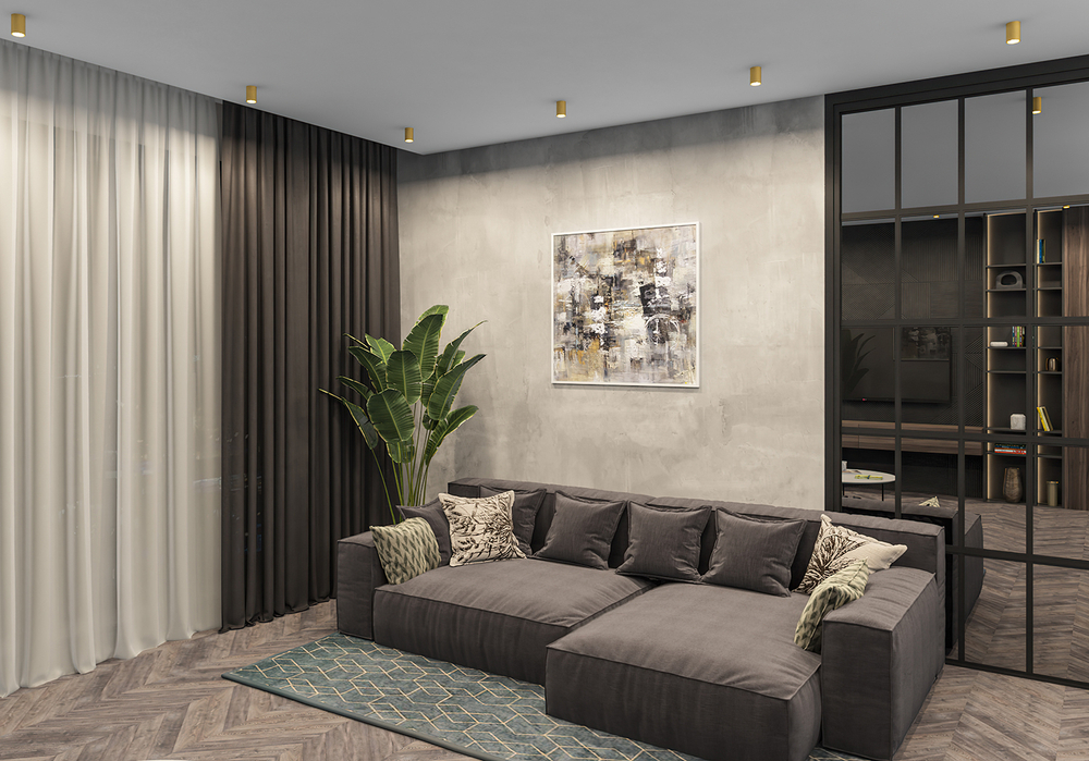 DK2050-SG Накладной светильник, IP 20, 15 Вт, GU5.3, матовое золото, алюминий