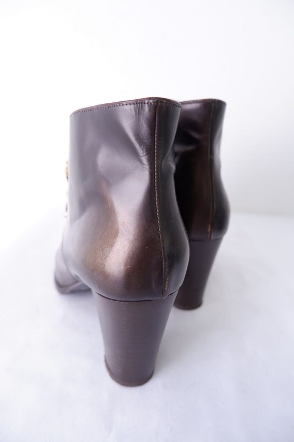 Ботильоны Sgariglia Luigi кожаные 38 размер