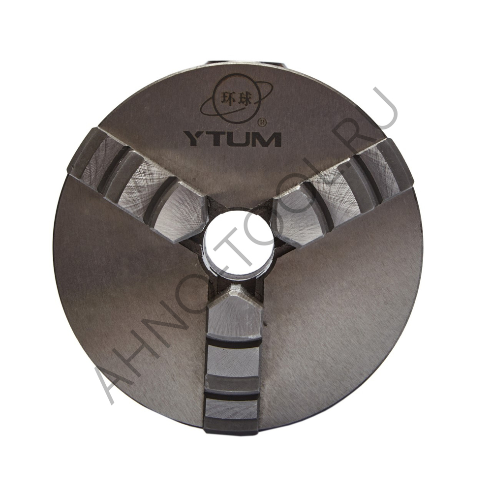 Патрон токарный  80мм 7100-0001 (K11-80) "YTUM UNIVERSAL" прям.и обр. кулачки