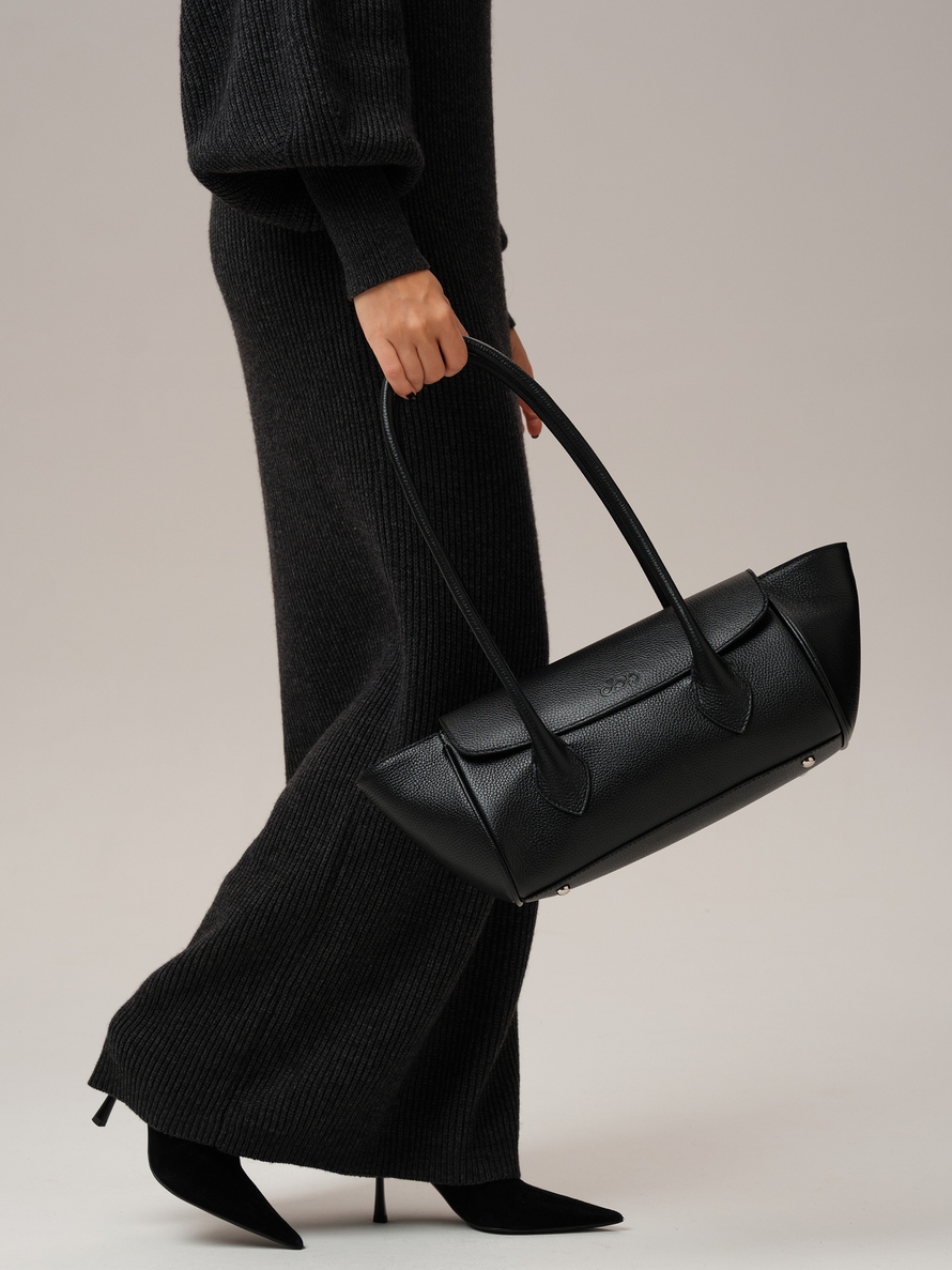 Кожаная сумка DBR 31341 черный