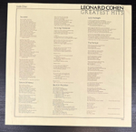 Leonard Cohen - Greatest Hits (Голландия 1975г.)