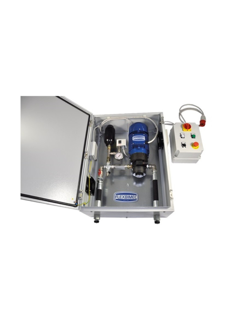 Комплект для перекачки масла с электронасосом 230В в мет. ящике, 30 л/мин