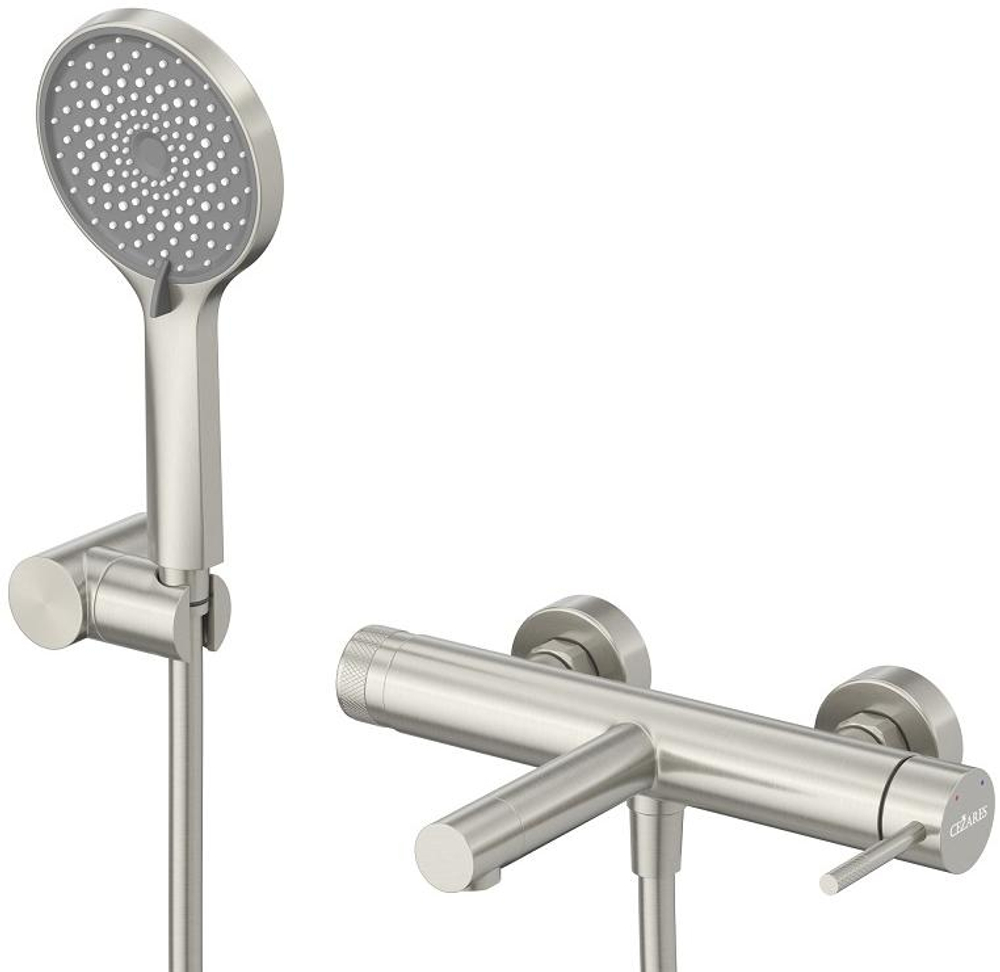 Смеситель CEZARES RELAX-VD-IN для ванны и душа в комплекте с ручным душем, шлангом и держателем