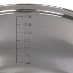 Кастрюля из нержавеющей стали BARBARA 4,5л, индукция, DH08-22