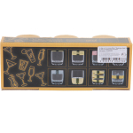 Набор стопок 3шт, 50мл «Трудовые будни» 6 видов, в подарочной упаковке