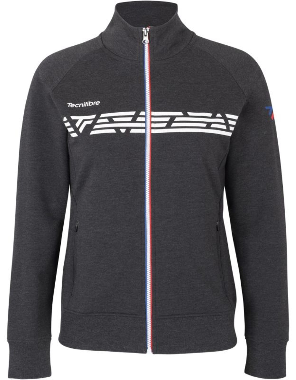 Женская теннисная куртка Tecnifibre Lady Knit - black heather