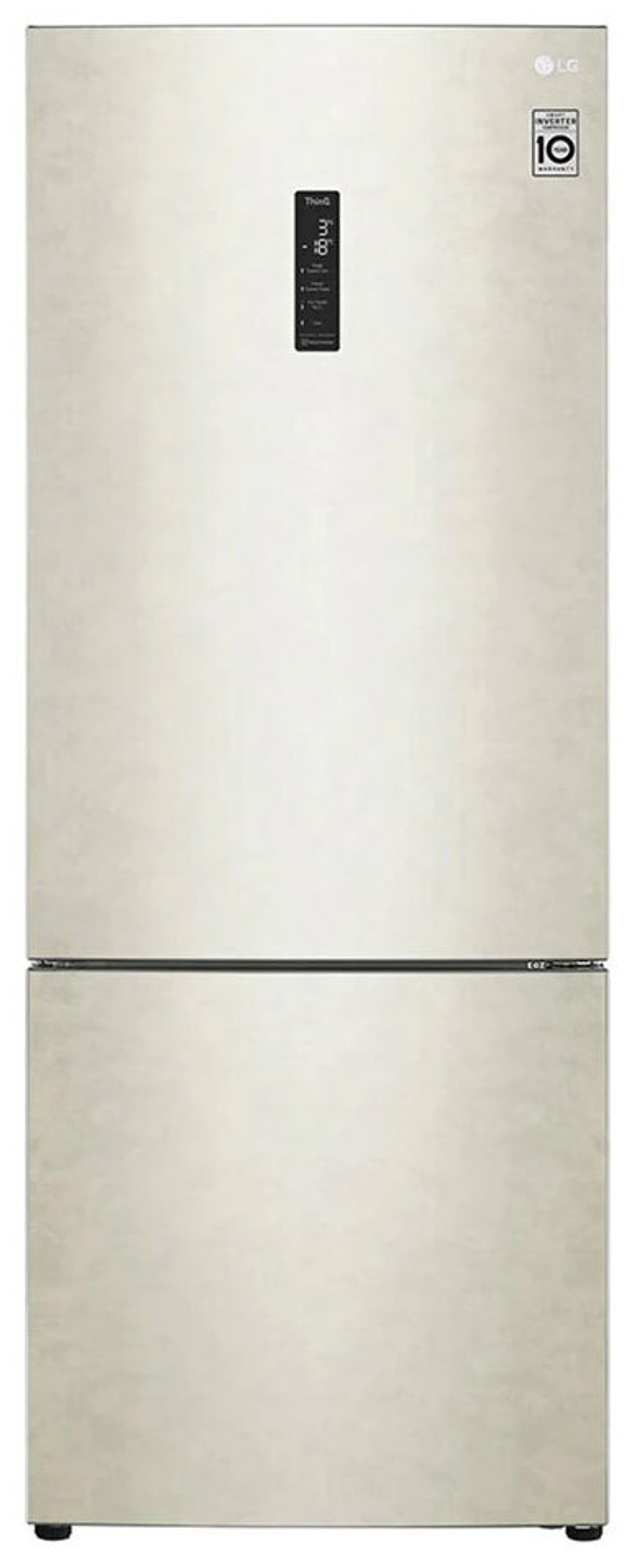 Холодильник LG GC-B569PECM бежевый