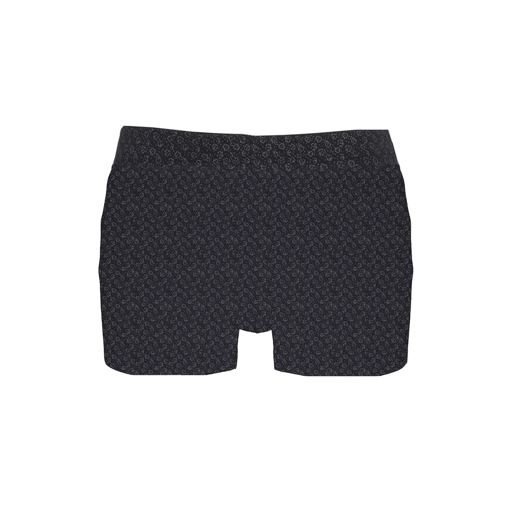 Мужские трусы боксеры темно-серые с принтом Tom Tailor 70332/5646 835