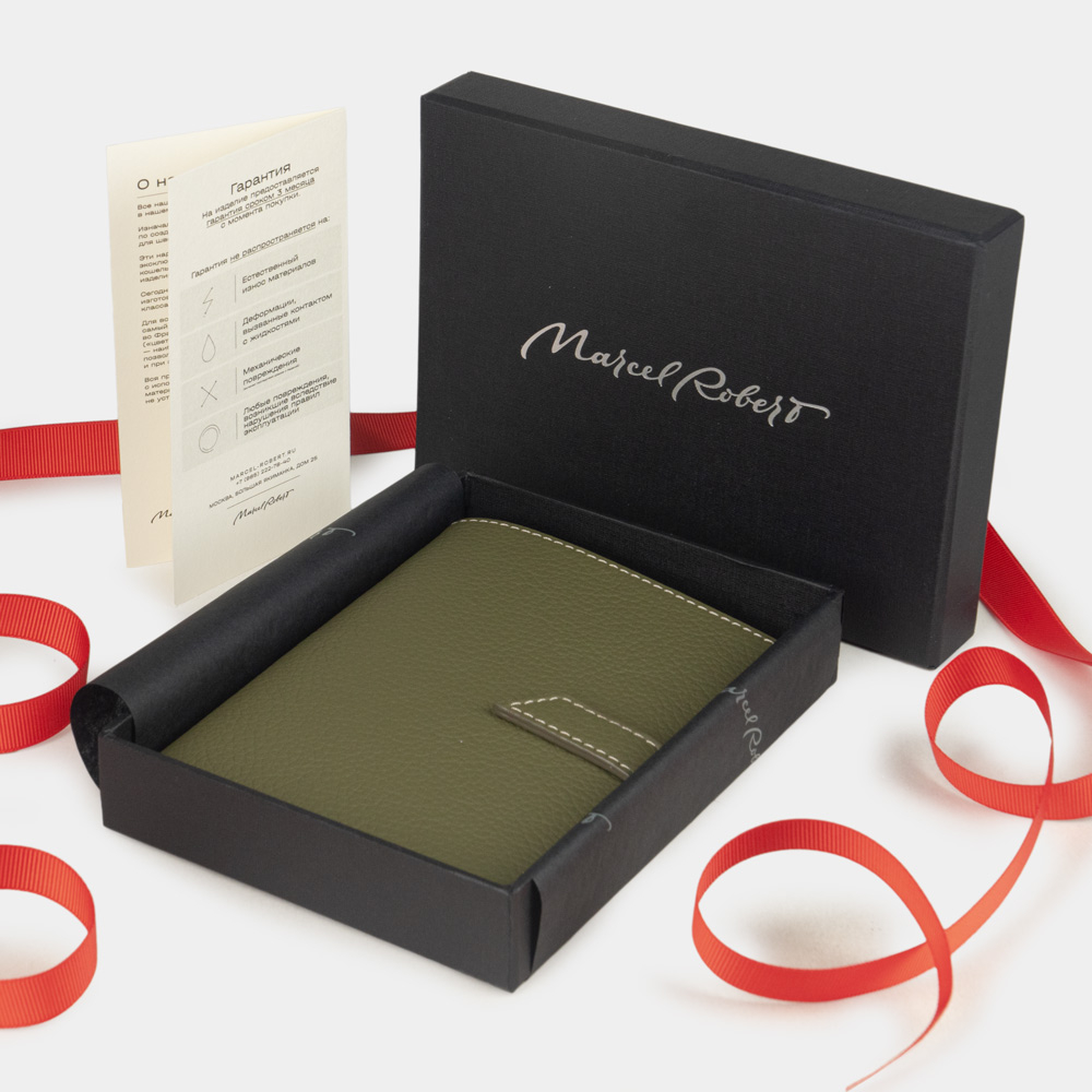 Обложка для паспорта и автодокументов из натуральной кожи козы, фиолетового цвета