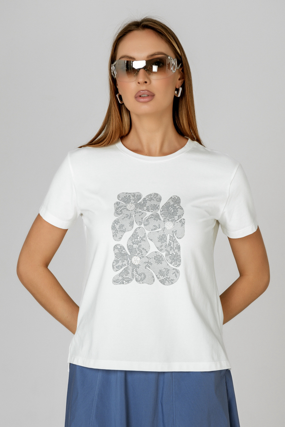 Футболка с принтом Тамбовчанка