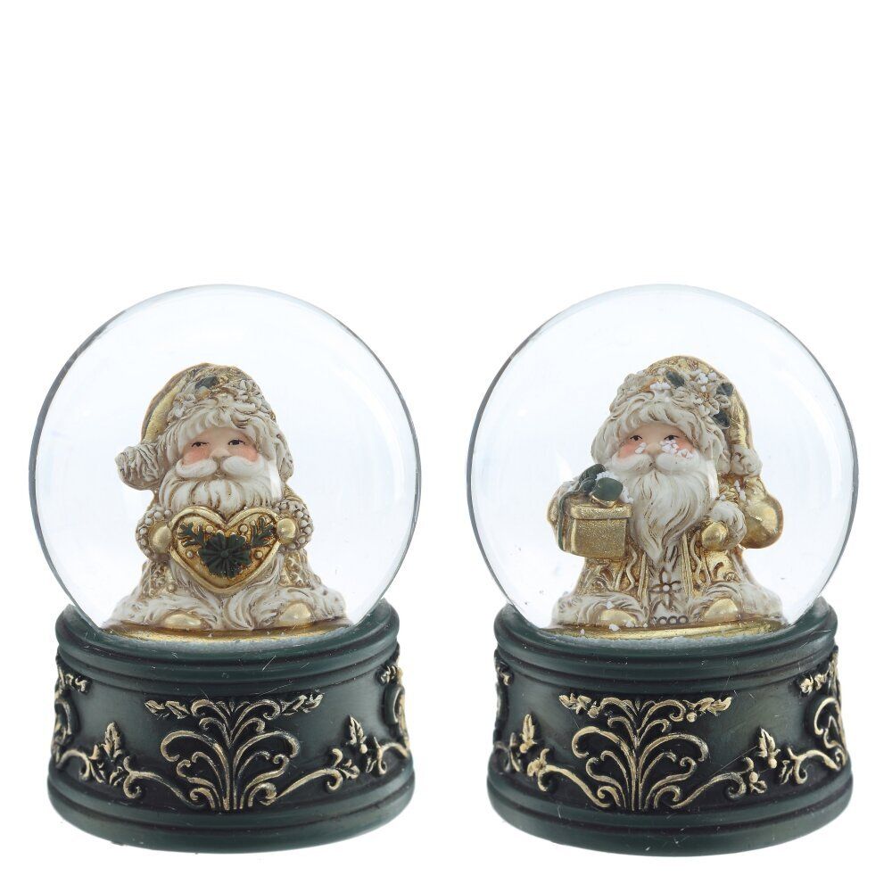 GAEM Фигурка декоративная "Дед Мороз" в стекл шаре, D 6.5 см, L6 W6 H8,5 см, 2в.