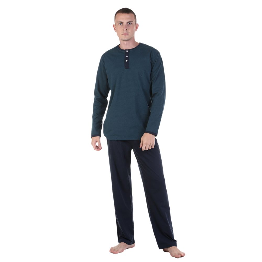 Мужская пижама темно-синяя Tom Tailor 071096/5607 632