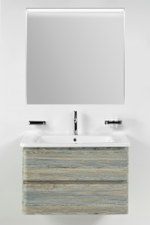 Тумба подвесная с керамической раковиной BelBagno ALBANO-CER-800-2C-SO-PS