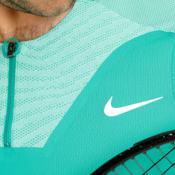 Мужское теннисное поло Nike Dri-Fit Advantage Court Slim UL RG Polo Men - Green, Mint