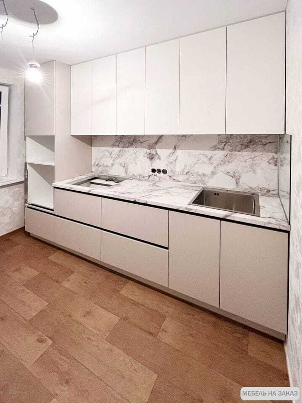 Кухня на заказ со встроенной техникой