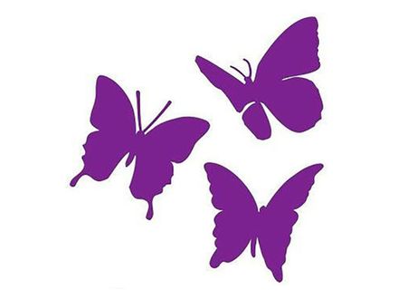 Оформление шаров бабочками!