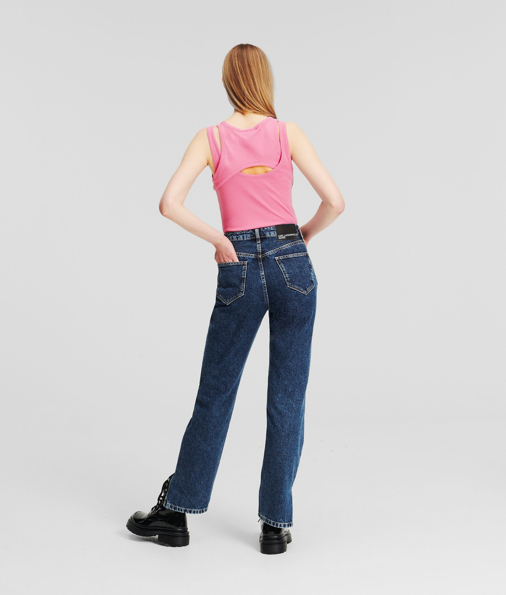 Джинсы STRAIGHT женские KARL LAGERFELD JEANS