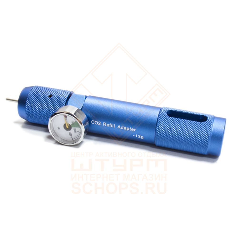 Заправочный адаптер PPS Portable Adjustable CO2 Adapter w/manometer