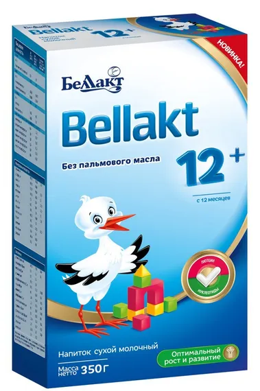 Напиток Беллакт 12+ 350г без пальмового масла с пребиот. с 12 мес пач.
