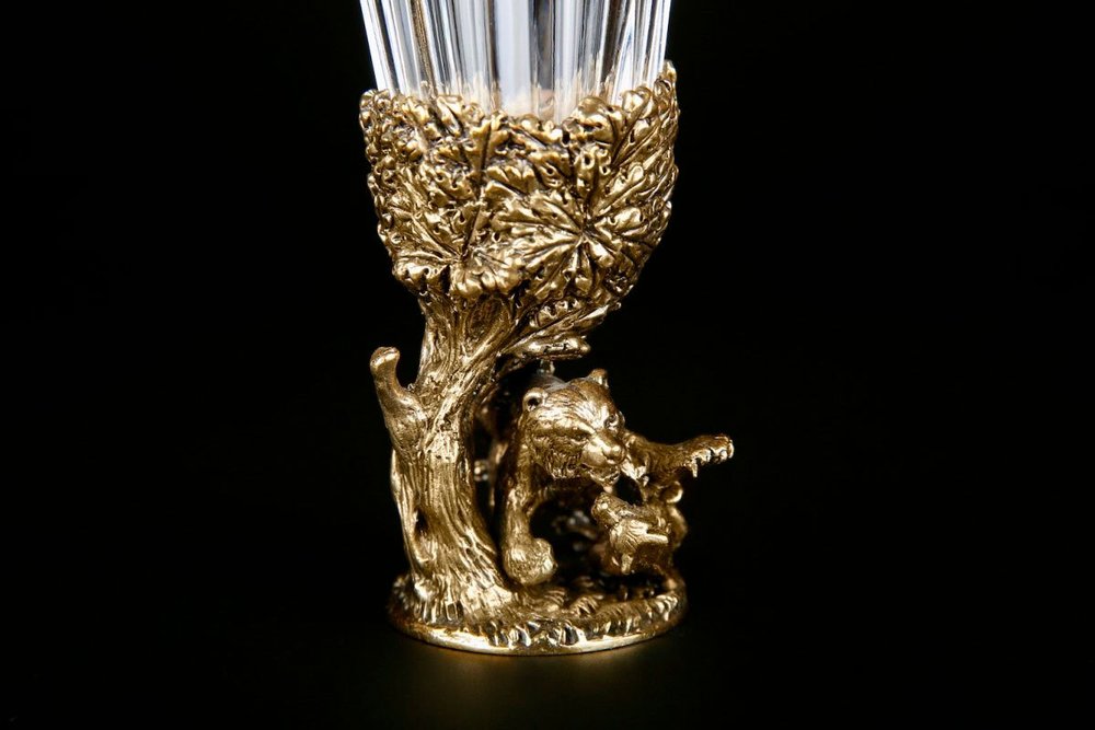 Набор рюмок-лафитников "Русский Лес"