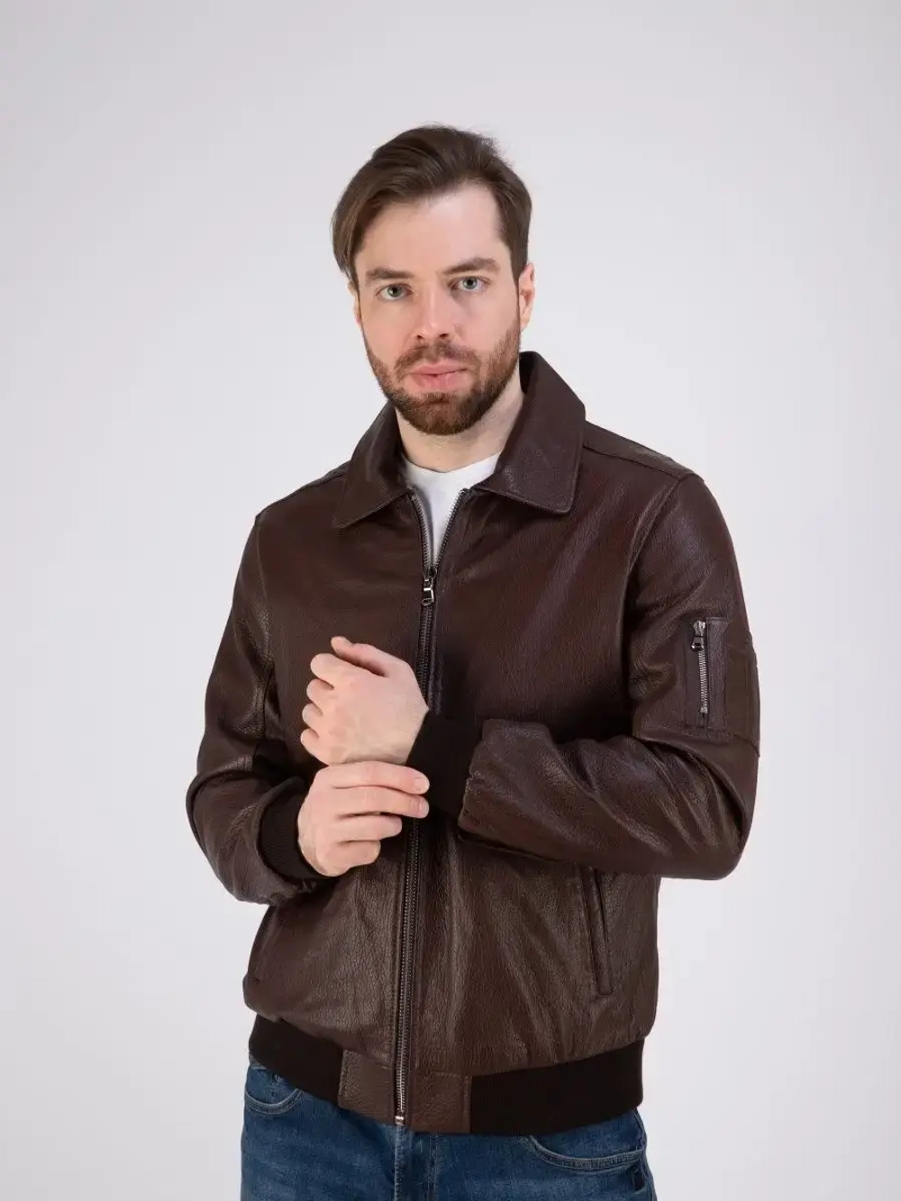 Куртка кожаная из натуральной кожи Турция