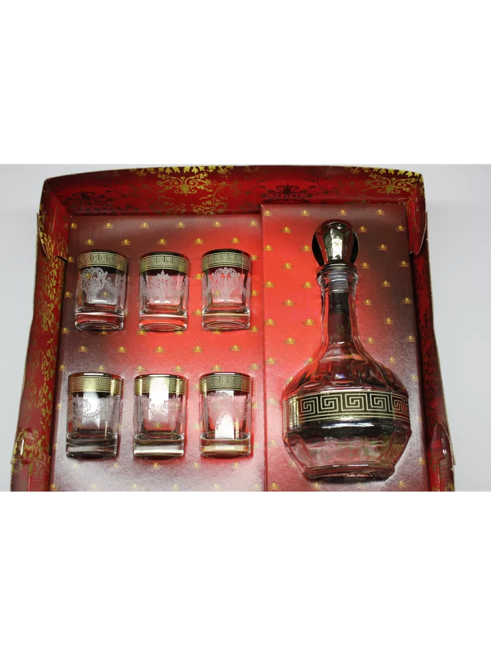 Набор графин и 6 стопок