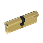 Цилиндровый механизм Самир-Цинк N100 PB ключ/ключ (полированная латунь)  Арт.12869