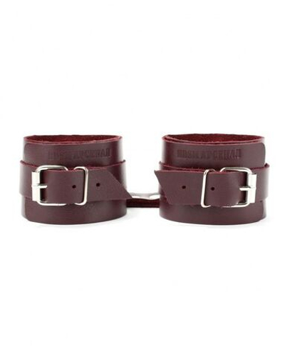 Бордовые наручники Maroon Handcuffs (Цвет: бордовый)