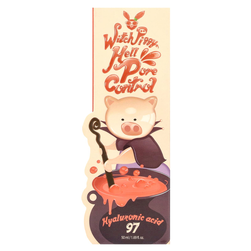 Elizavecca, Witch Piggy, средство для контроля пор, с 97% гиалуроновой кислоты, 50 мл (1,69 жидк. унции)