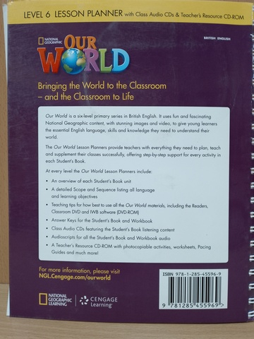 Our World BrE 6 книга для учителя (TB +CD(x1) +CD-ROM(x1)