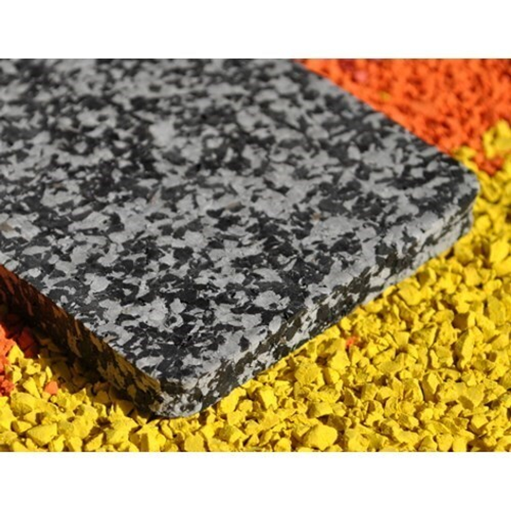 Спортивное рулонное покрытие из крошки Резипол ANT Flex Eco Granite 2мм до 100м2 Светло-серый61