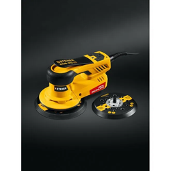 Орбитально-шлифовальная машина бесщеточная, кейс, STEHER BOS-25 Duo, d125 / d150 мм, 2.5 мм, 350 Вт