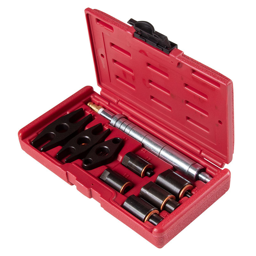 МАСТАК (120-12170) Компрессометр дизельный, 0-70 атм, кейс, комплект адаптеров