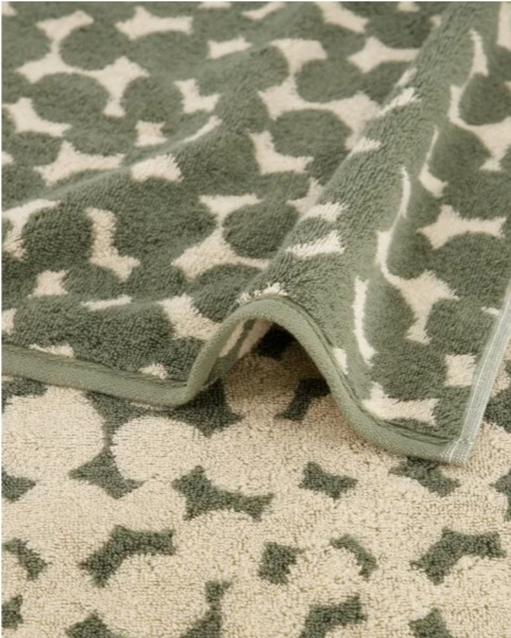 Полотенце 70х140 Cawo 6224 зеленое