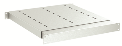 Полка 1U регулируемая по глубине 500-700мм для напольных 19" IT-корпусов ДКС серии CQE, RAL7035