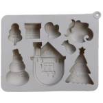 Форма силиконовая «Время чудес» 17,7*14*2,5см