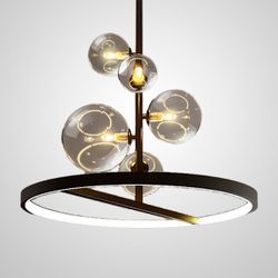 Подвесной Светильник Iona B D48 Black By Imperiumloft