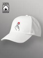 Бейсболка Сердце в руке