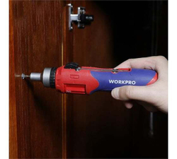 Реверсивная отвертка с храповым механизмом и автоматической сменой бит WORKPRO 24 насадки WP221056