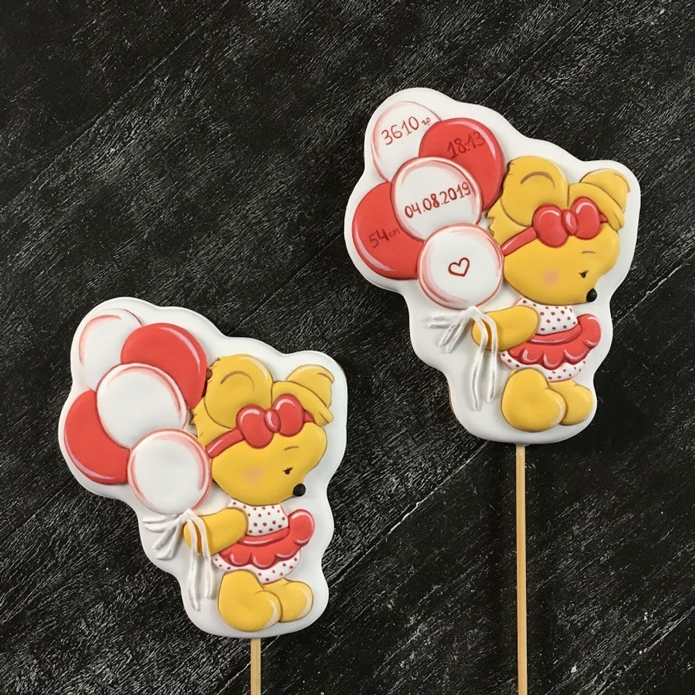 Мишка девочка №3