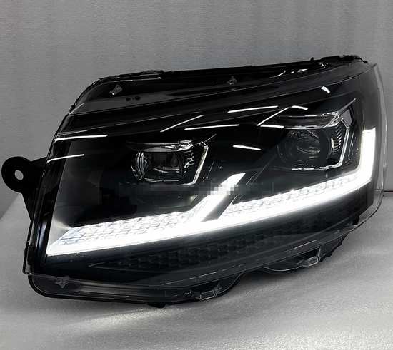 Передние светодиодные фары Фольксваген T6 2015-2019 V1 type [Комплект Л+П; ходовые огни; FULL LED]