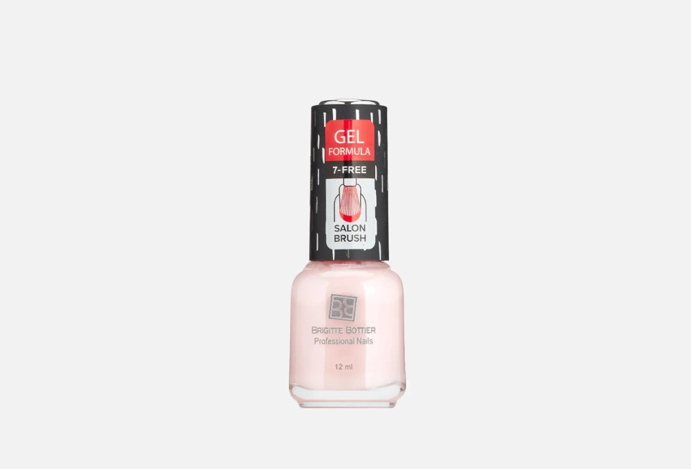BRIGITTE BOTTIER Лак для ногтей GEL FORMULA тон 01 прозрачный, 077