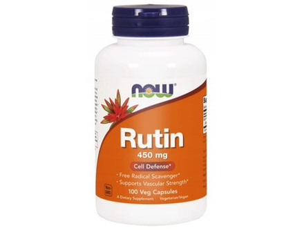 Витамины NOW Rutin 450мг 100 шт.