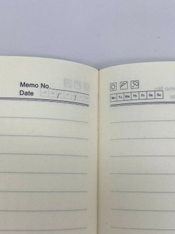 Блокнот А5 в линейку 170л черный (8412-1)