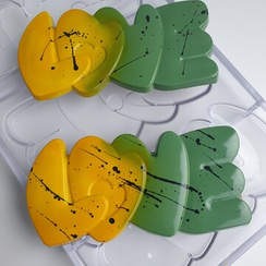 802 | Форма для шоколадных плиток "Love" (275*175 мм)