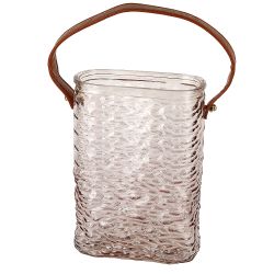 Ваза "Сумочка" h=17,5см, v=1200мл (стекло) (индивидуальная упаковка)